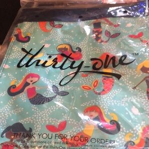 Mermaid essential storage tote new